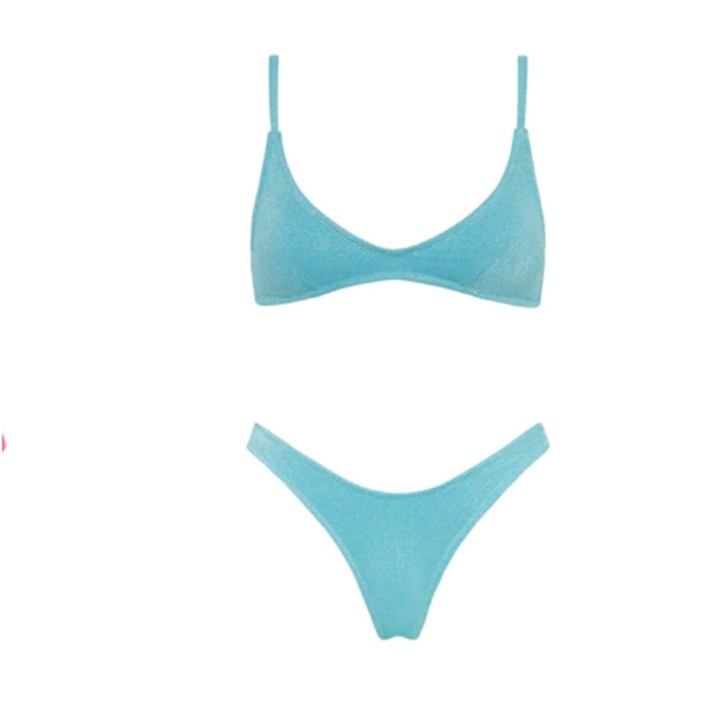 triangl swimsuit top large bottom small